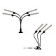 thumbnail image 3 of Tri Head Plant Grow Light 5 Engranajes Regulables Plant Grow Light 360 Grados Ajustable Led Grow Light Con Clip Plant Grow Lamp Con Apagado Automático 4/8/12H Temporizador Para Plantas De Interior Serendint HA027250-02, 3 of 6