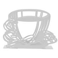 thumbnail image 6 of Pretyzoom White Stainless Steel Table Napkin Holder with Stable Nonslip Base, 6 of 8