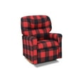 thumbnail image 2 of Dozydotes Contemporary Rocker Recliner Buffalo Check, 2 of 3