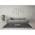 thumbnail image 3 of Ahgly Company Indoor Rectangle Abstract Gray Modern Area Rugs, 5' x 7', 3 of 4