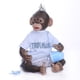 thumbnail image 4 of Muñeca Decdeal Azul 16 Pulgadas Hecho a Mano Vinilo de Silicona Algodón PP, 4 of 8