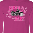 thumbnail image 4 of Inktastic Biker Babe Long Sleeve T-Shirt, 4 of 5