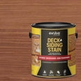 thumbnail image 2 of Evolve Semi-Transparent Water Based Wood Stain, Fence Stain & Deck Paint, Mission Brown, 1 gal, 2 of 6