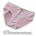 thumbnail image 6 of Jiaroswwei Women Panties Contrast Color Mid Waist Bow Stretch Underwear Japanese Korean Plus Size Sexy Close Fit Underpants Briefs Women Clothes, 6 of 8