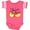 Football Pink and White, variant on Inktastic Sweet & Sour with Sparkles Boys or Girls Baby Bodysuit