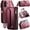 Hotpink, variant on for Samsung Galaxy A17 5G Wallet Case with 10 Card Slots Zipper Pocket,PU Leather Magnetic Flip Folio Wristlet Shoulder Strap 3-in-1 Crossbody Phone Case Wallet for Women Men,Hotpink