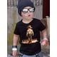 thumbnail image 1 of Boys' Black T-Shirt with Cowboy Back Print - Casual Short Sleeve, Cotton, Machine Washable, Ideal for Summer, Casual Youngsters's Clothing|Cartoon Cowboy Print|Cotton Shirt, 1 of 6