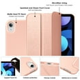 thumbnail image 3 of DTTO iPad Air Case 5th/4th Gen 10.9 Inch,Hard Back,Sparkled Cover,Support 2nd Gen Pencil-Rose Gold, 3 of 6