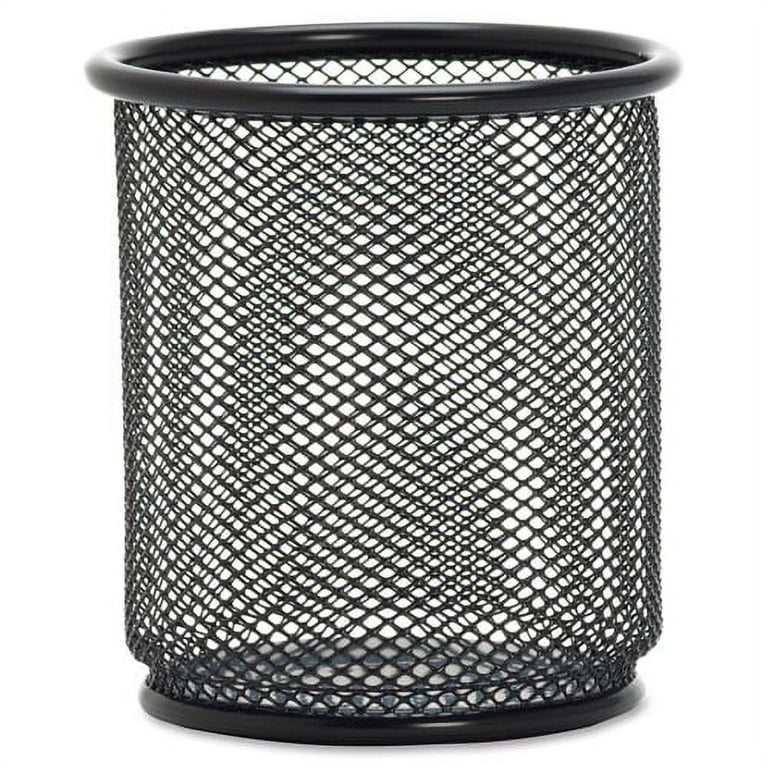 Lorell Mesh Wire Pencil Cup Holder - 3.5 Lorell Mesh Wire Pencil Cup Holder - 3.5