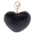 thumbnail image 1 of Coofit Key Chain Fashion Heart Shape Pom Pom Handbag Pendant Purse Charm Phone Charm, 1 of 6