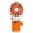 A002- Orange (Orange), variant on Handheld Prank Water Gun Fan with Water Misting Fan, Orange 1 Pc, Outdoor Water Games Handheld Cooling Mist