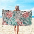 thumbnail image 2 of Matoen Oversized Beach Towel 59x30 in Sandproof Extra Large Beach Towels Microfiber Quick Dry for Adults, 2 of 8