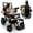 Coffee, variant on 350 lbs Weight Capacity Electric Wheelchair,Long Battery Range, US Based Customer Support, Electric Wheelchairs for Adults, Lightweight Wheel Chair for Seniors, Remote Controlled, IQ-7000 by Majestic