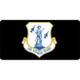thumbnail image 1 of Air National Guard Black Photo License Plate, 1 of 1
