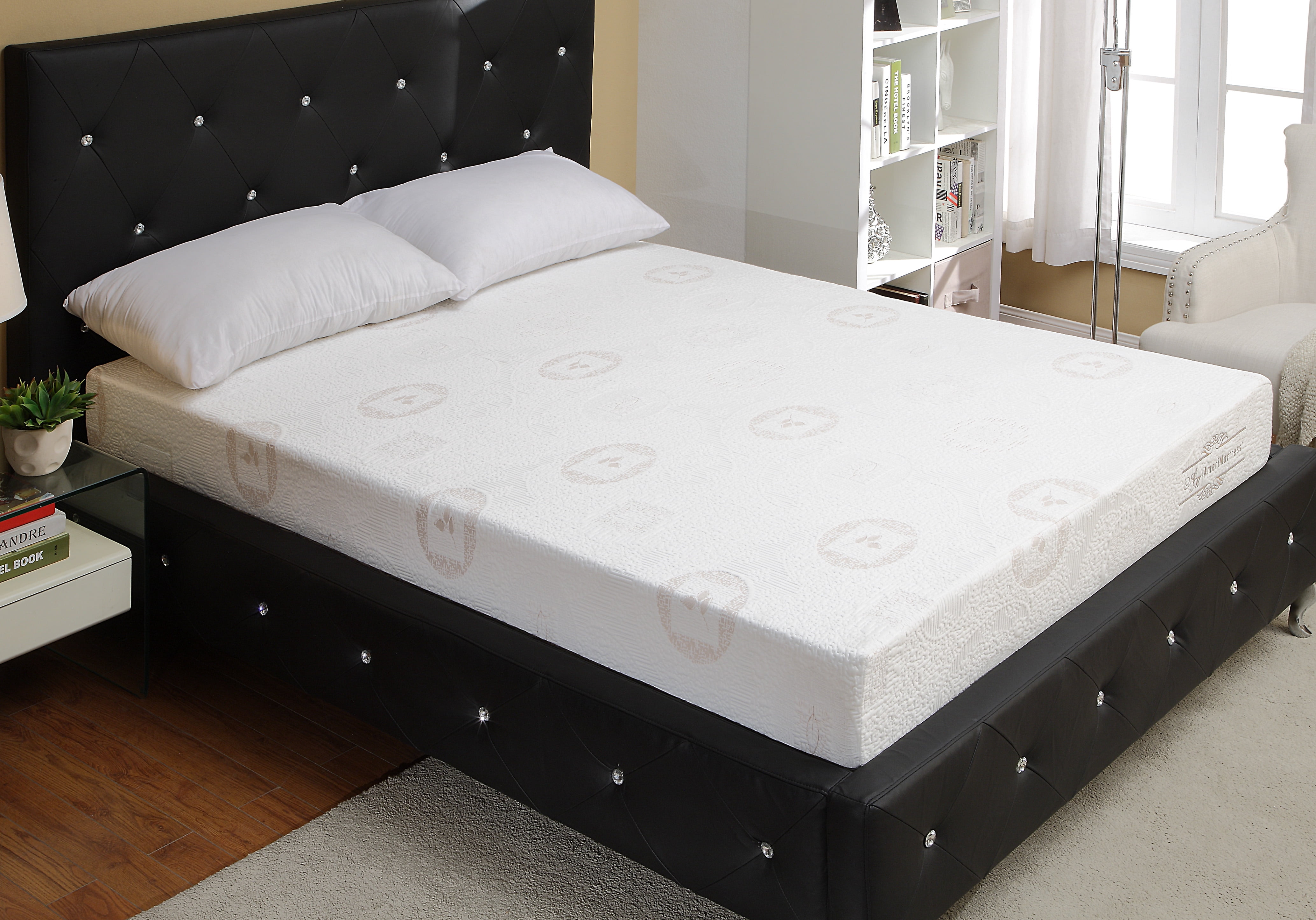 AC Pacific Herbalfusion California King 8" Green Tea Memory Foam Mattress