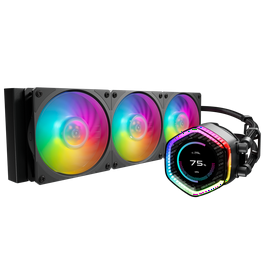 NZXT Kraken Elite 360mm AIO CPU Cooler - LCD Display - 3 x
