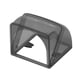 thumbnail image 5 of Caja de enchufes de pared impermeable y a prueba de polvo, cubierta para toma de corriente eléctrica de oficina Plegable Negro Claro, 5 of 9