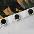 thumbnail image 4 of Manfei Jungle Animal Bear Black Out Curtains,Kawaii Bear Paws Curtains Pack of 2 (42x63 Each),Retro Graffiti Bedroom Curtains For Kids Teens,Luxury Bedroom Decor, 4 of 6
