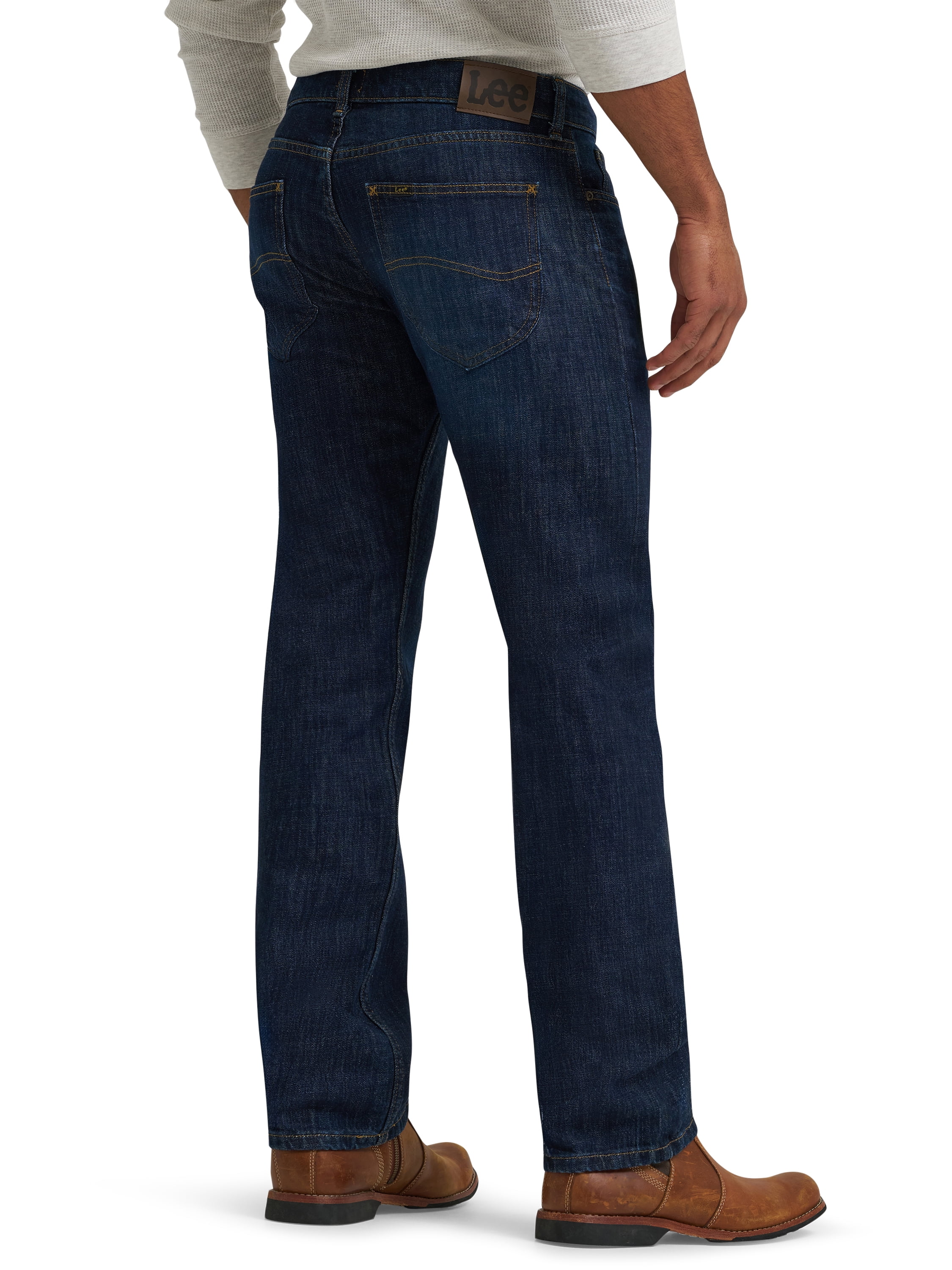 Lee Men's Legendary Denim Five Pocket Slim Straight Jeans