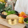 thumbnail image 4 of KALLORY Bol Multifuncional Dorado De Acero Inoxidable Para Sopa Arroz Y Ensaladas Uso Doméstico, 4 of 7