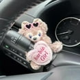 thumbnail image 4 of Adorable Plush Puppy Car Windshield & Turn Signal Decoration - Dashboard Seat Accessory, 4 of 9