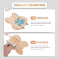 thumbnail image 3 of NUOLUX Hamster Cage Cooling Pad Para Mascotas Variado Material Duradero, 3 of 5
