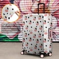 thumbnail image 4 of White Cow Head Pattern Luggage Cover Fashion Suitcase Cover Baggage Covers Fit 25-28 Inch Luggage (Go Travel), 4 of 5