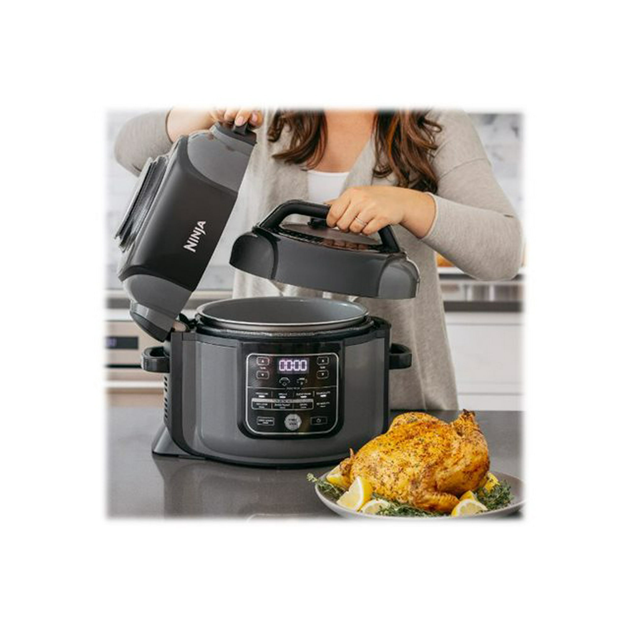 Ninja op401 foodi xl tendercrisp pressure multi cooker 8 quart sale