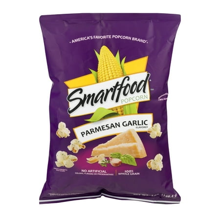 smartfood garlic parmesan popcorn