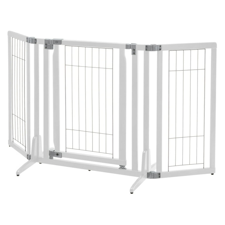 Richell freestanding cheap pet gate large