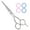 Stainless Steel, variant on Equinox Professional Barber Hair Cutting Scissors Shears Haircut 6.0" – High Quality Stainless Steel
