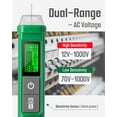 thumbnail image 4 of Comprobador de tensión TESMEN TN-213 sin contacto AC 12 V-1000 V verde, 4 of 7