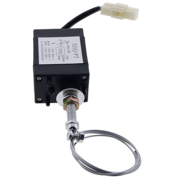 12V Electric Throttle Adjuster for XHQ-PT Solenoid Valve Engine Stop