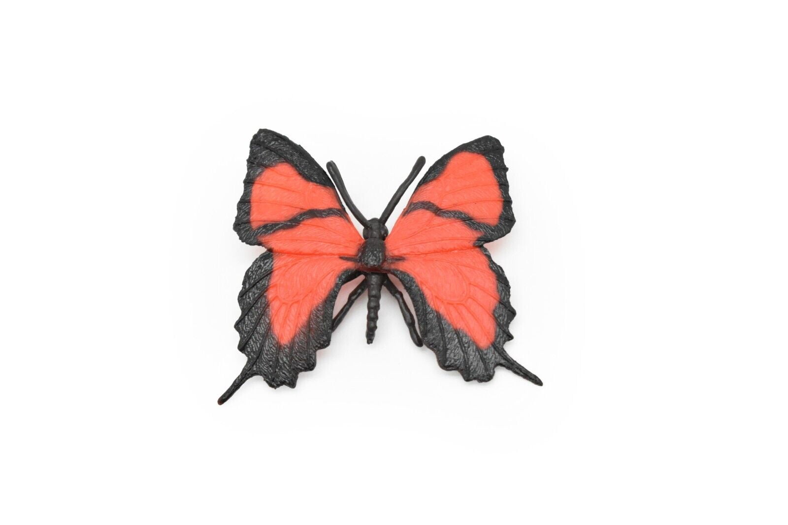 Butterfly, Red, flexible, Very Nice Rubber Reproduction 2" F1654 B74 ...