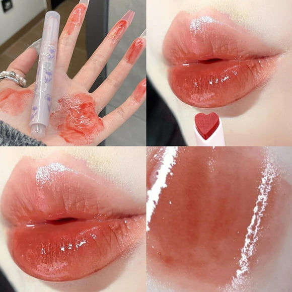 CYC Jelly Lip Nourishing Lip Oil Lip Heart Shaped Lip Oil Moisturizing Lip Color Lipstick