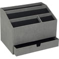 thumbnail image 2 of Bigso Greta Desktop Organizer | Durable Office Desk Organizer | Grey, 2 of 5