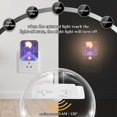 thumbnail image 4 of Yayeee 2-Pack Plug in LED Night Lights with Light Sensors Motion Detectors, Blue Road, 4 of 7