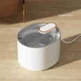 thumbnail image 4 of Distributeur d'Eau Automatique pour Chat, Bol d'Eau Potable Silencieux Blanc, 4 of 8