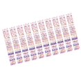 thumbnail image 2 of 10Sheet Long Strip PET Tape Sharing Sticker Cute Cartoon Small Decoration Stickers for CalendarType 11, 2 of 15
