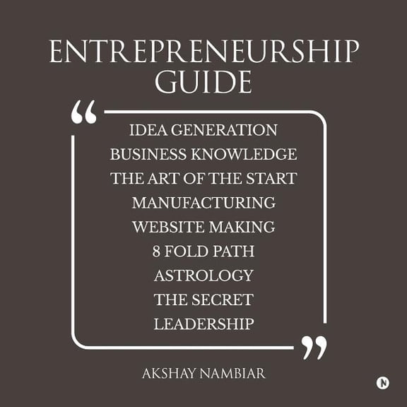 Entrepreneurship Guide, (Paperback)