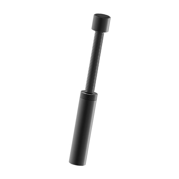Soporte para tarjetas gráficas Hugo Soporte de caída de GPU antideslizante ajustable de altura telescópica 120 mm negro