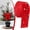 Red, variant on Clearance Under $1.7! 1PC Christmas Velvet Ribbon, Hot Bow Printed Satin Ribbon, Cloth, Tree Wrapping DIY Crafts, 200 x 4 cm, Black
