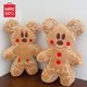 thumbnail image 2 of Muñeco de peluche navideño de Mickey Mouse y Minnie, muñeco de peluche de Anime de Disney, el Hombre Galleta, muñeco de dibujos animados Kawaii para niño y niña, regalo con cojín, 2 of 5