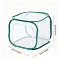 thumbnail image 7 of Insect and Butterfly Habitat Cage, Collapsible Insect Mesh Cage Terrarium with Zipper Protection, Reusable Insect Breeding Cage Breathable Net, 12"x12"x12", 7 of 7