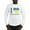 White, variant on - I Love Ukraine Native Ukrainia Long Sleeve T Shirt - Unisex Cotton Long Sleeve T-Shirt