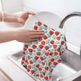 thumbnail image 6 of Sikiie Strawberries Waffle Weave Kitchen Dish Cloth,Super Absorbent Kitchen Dish Towels 16*26 Inches for Dish Rags Washing Dishes, Drying Dishes, 6 of 7