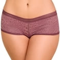 thumbnail image 1 of Pantaleta Ilusion para Dama, con Encaje Animal Print Café Talla CH, 1 of 4