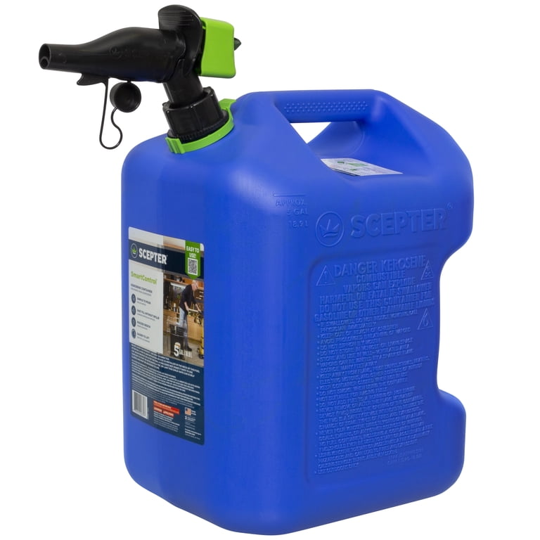 Free Shipping! Scepter Fuel Container, 5 Gallon Capacity, Dual