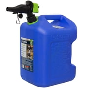Scepter 5 Gallon Capacity SmartControl Dual Handle Kerosene Fuel Container, FSCK571, Blue Gas Can