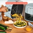 thumbnail image 6 of Beautiful 6 Qt Air Fryer with TurboCrisp Technology, EverGood™ Ceramic Nonstick Coating, Hydrangea by Drew Barrymore, 6 of 15